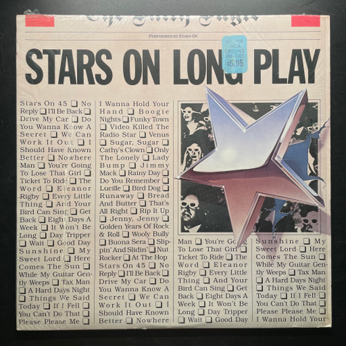 Stars On / Long Tall Ernie And The Shakers ‎– Stars On Long Play (США 1981г.)