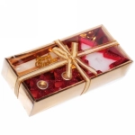 Свечи новогодние «Исполнение желаний» 18.5x8.5x4 см, красный