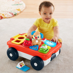 Fisher-Price Learn and Laugh - Обучающая коляска для щенков, вер. ПЛ ГХВ14