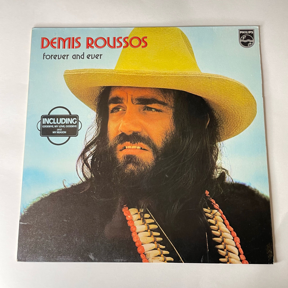 Винтажная виниловая пластинка LP Demis Roussos Демис Руссос, Forever And Ever (Германия 1973) Forever And Ever