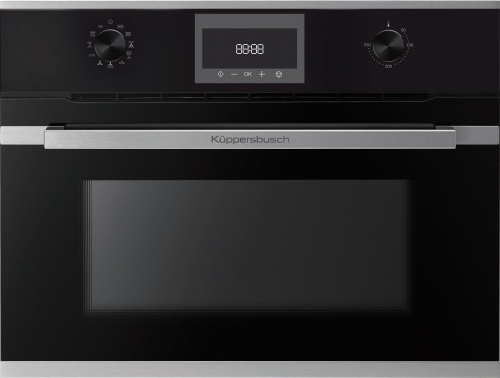 Компактный духовой шкаф с микроволнами Kuppersbusch CBM 6330.0 S1 Stainless Steel
