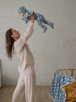Комбинезон Mjölk Sleep and Play Чайки, уценка