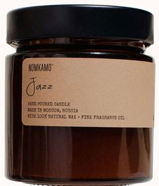 JAZZ свеча в янтарной банке, Nomkamo
