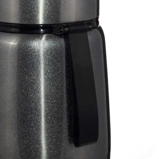 Термос для еды 530 мл. из нержавеющей стали Kamille KM 2099 с ложкой и ремешком