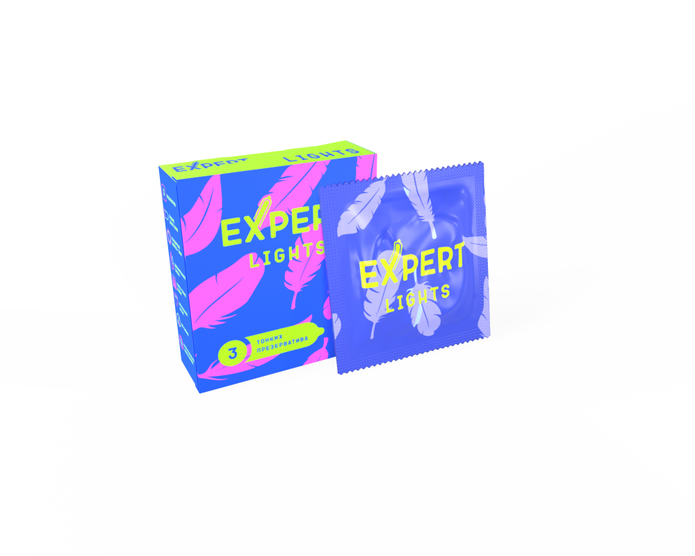 Презервативы Expert Lights 3 шт