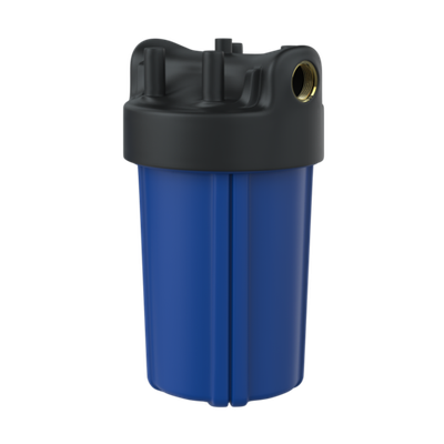 Корпус фильтра ББ-10 без карт. (СИНИЙ) ЮНИКОРН  (4/1шт)