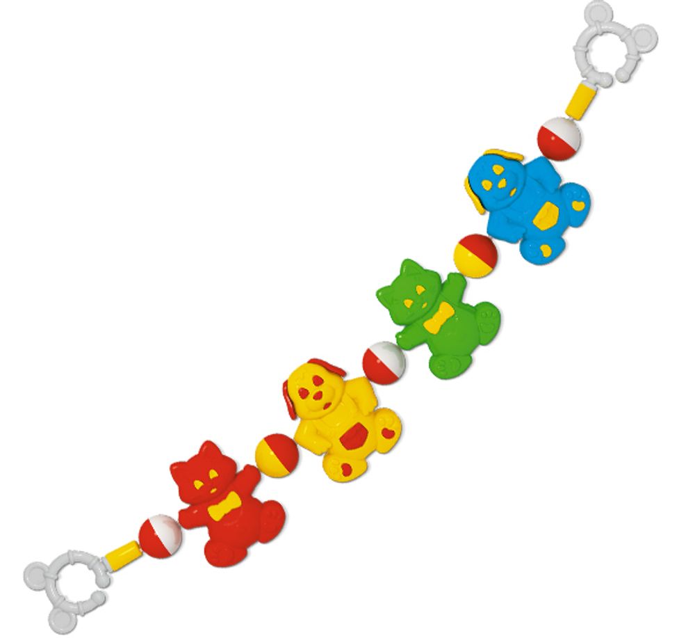 01522/Погремушка подвеска на коляску Домашние любимцы/36