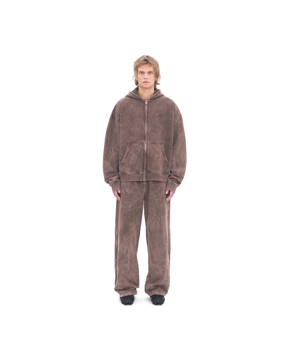 BROWN DUST HOODIE