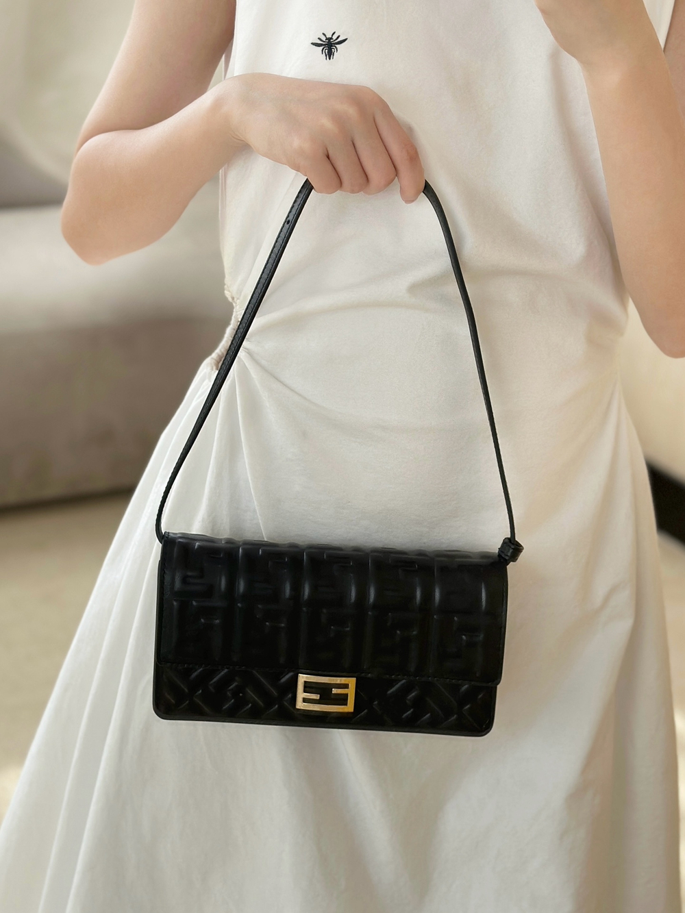Fendi Wallet On Chain Baguette 21 cm