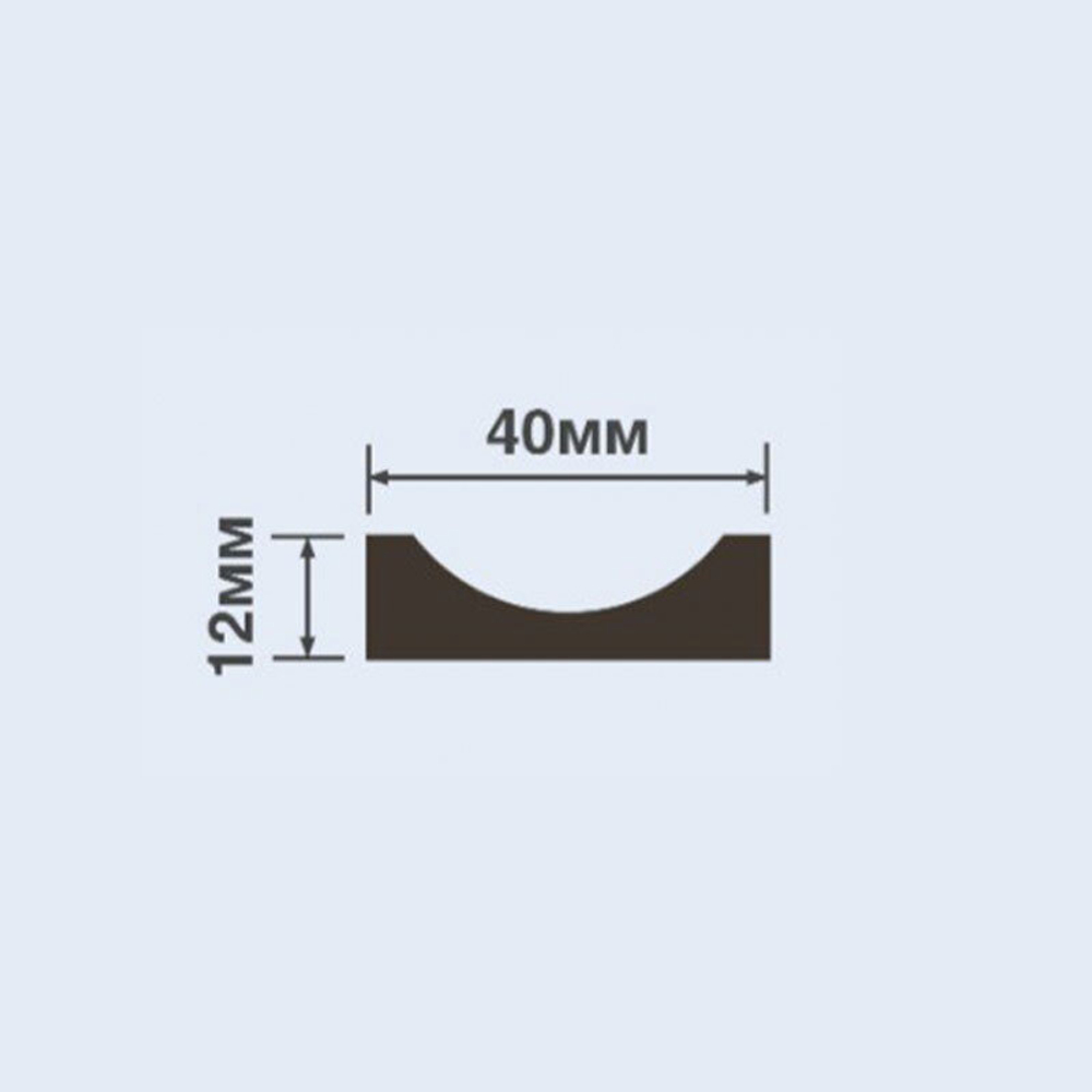 Молдинг Hi Wood P40 (40*12*2700мм)