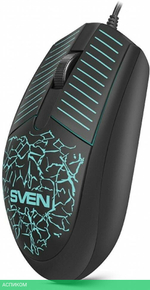 Мышь Sven RX-70 черный (SV-017262)