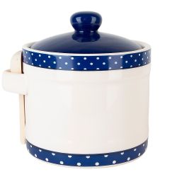 Банка для сыпучих продуктов + ложка " " 11,5х9,5х11,5см v=450мл (подарочная упаковка)