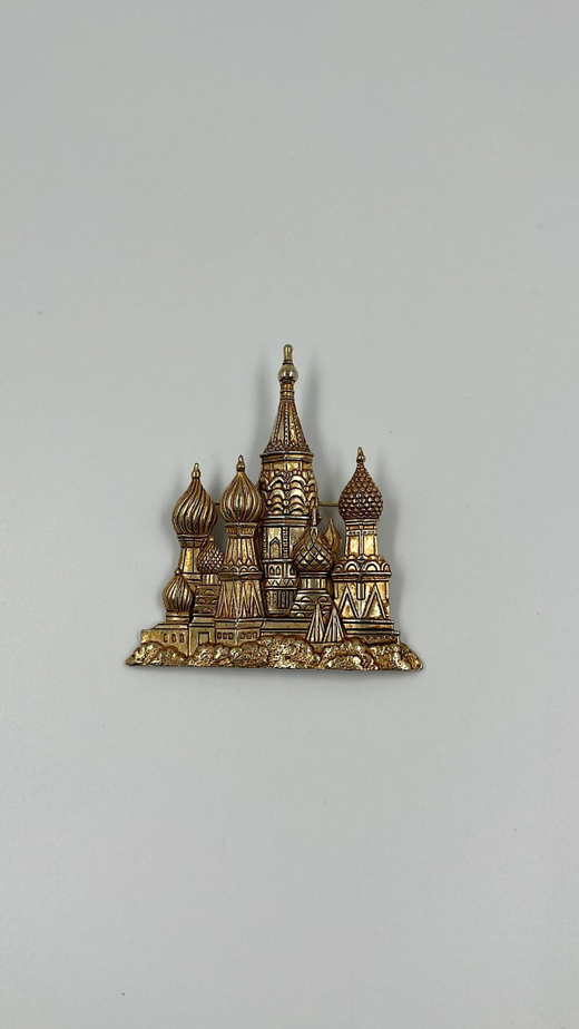 Брошь Храм JJ