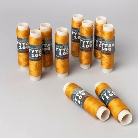 Нить для бисера Tytan 100, №2533, бронзовый, 100 м