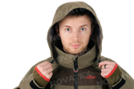 Костюм Nova-Tex Фиш Мастер Тёмный хаки Таслан Grayling 10/10 -