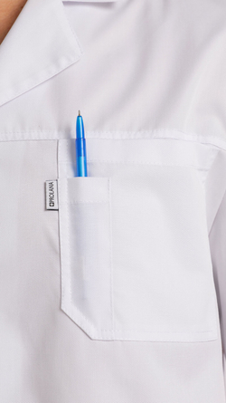 Халат медицинский Максим CVC на кнопках