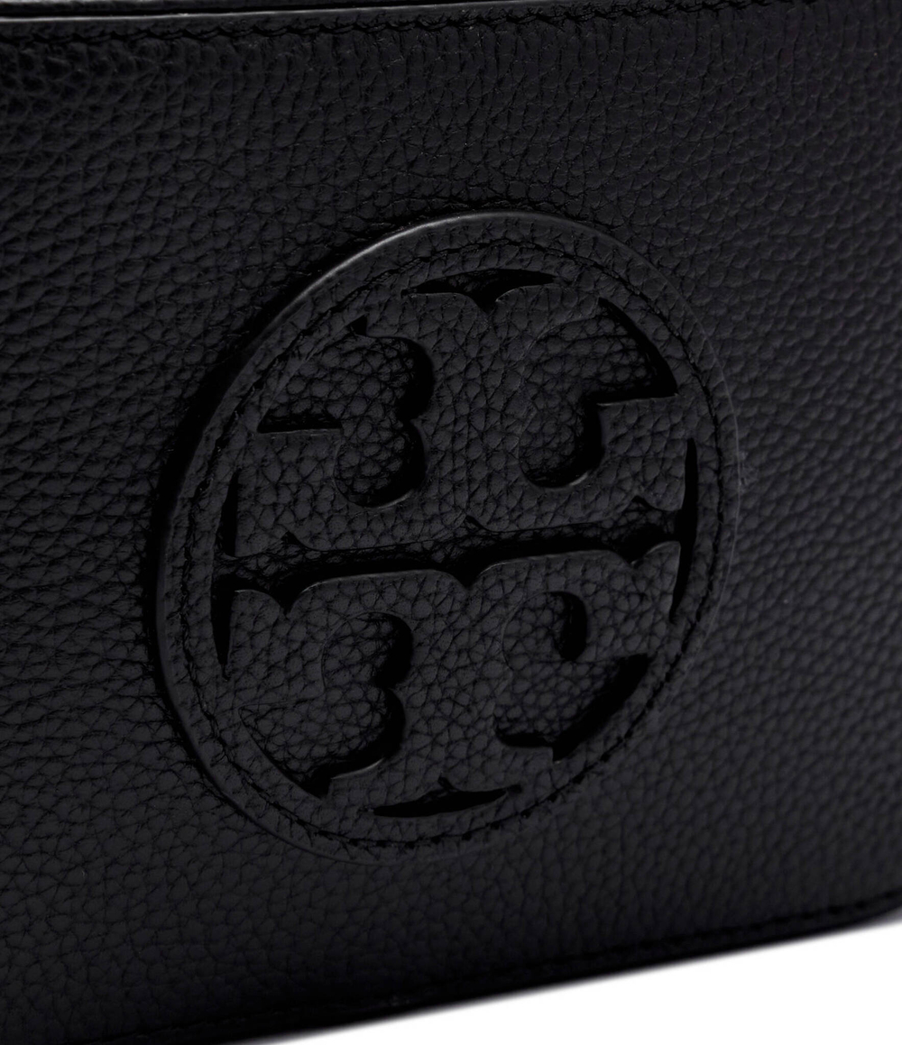 Кожаная сумка через плечо Miller Mini Crossbody TORY BURCH - черный(158757)