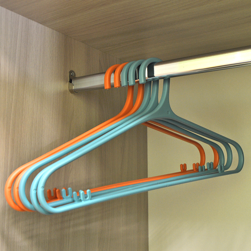 Вешалка плечики 5шт пластик BZ1-HH-6135