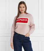 Хлопковый свитер Kenzo - розовый(FD62PU4313LA)