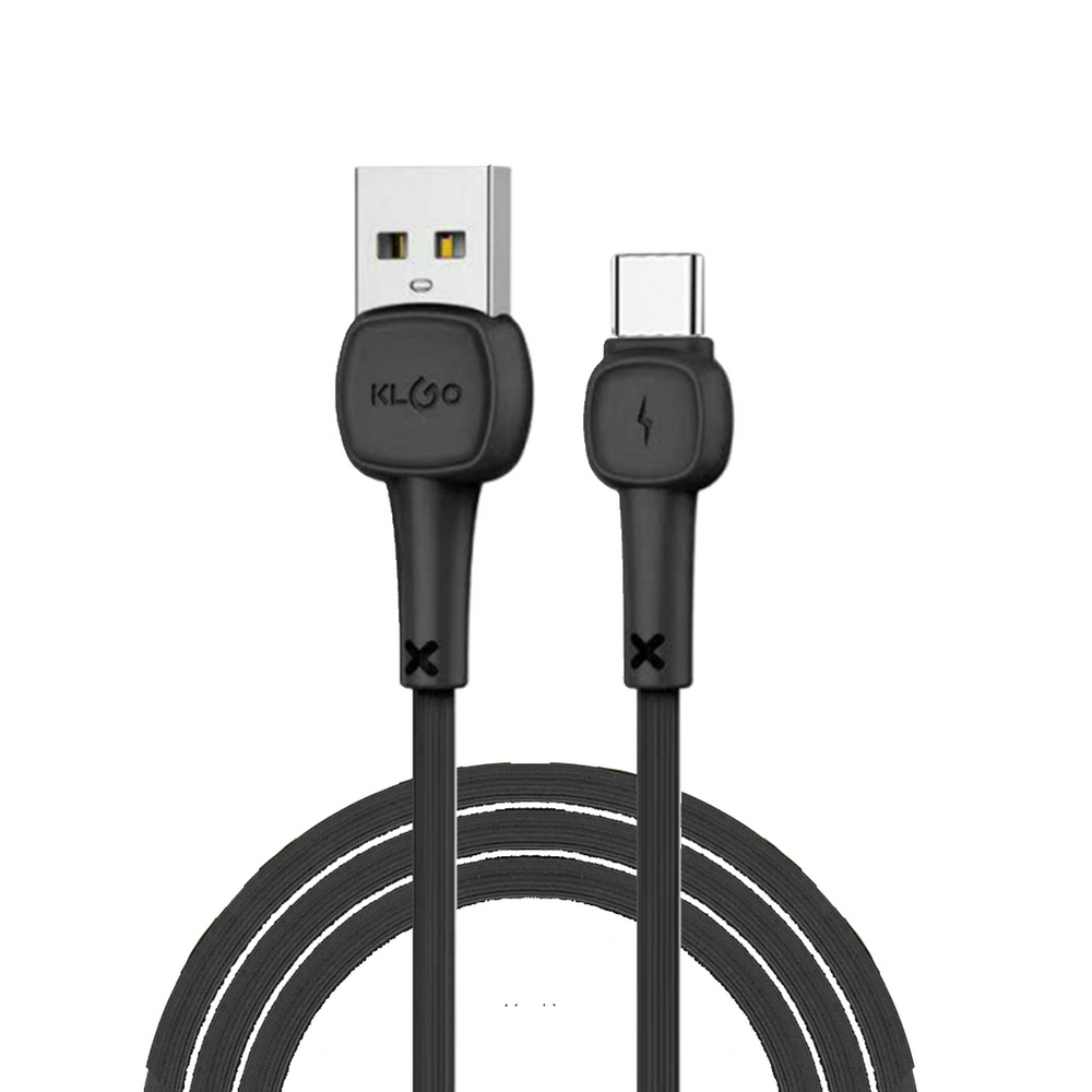 Кабель USB x TypeC -1 м. KLGO S-8D (2.4A)