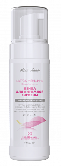 Пенка для интимной гигиены "Цветок женщины"