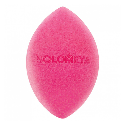 Solomeya Косметический спонж для макияжа со срезом Розовый