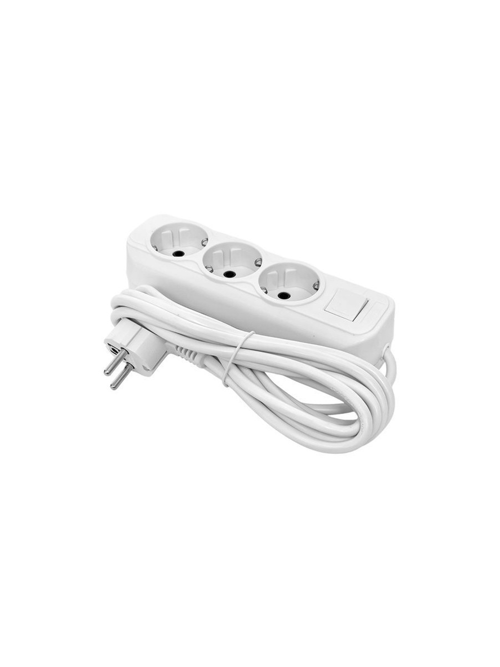 Удлинитель 3х5м с заземл. 16А IP20 Эксперт 3.0кВт с выкл. ПВС 3х1 PROxima EKF UBA16-310-3-05i