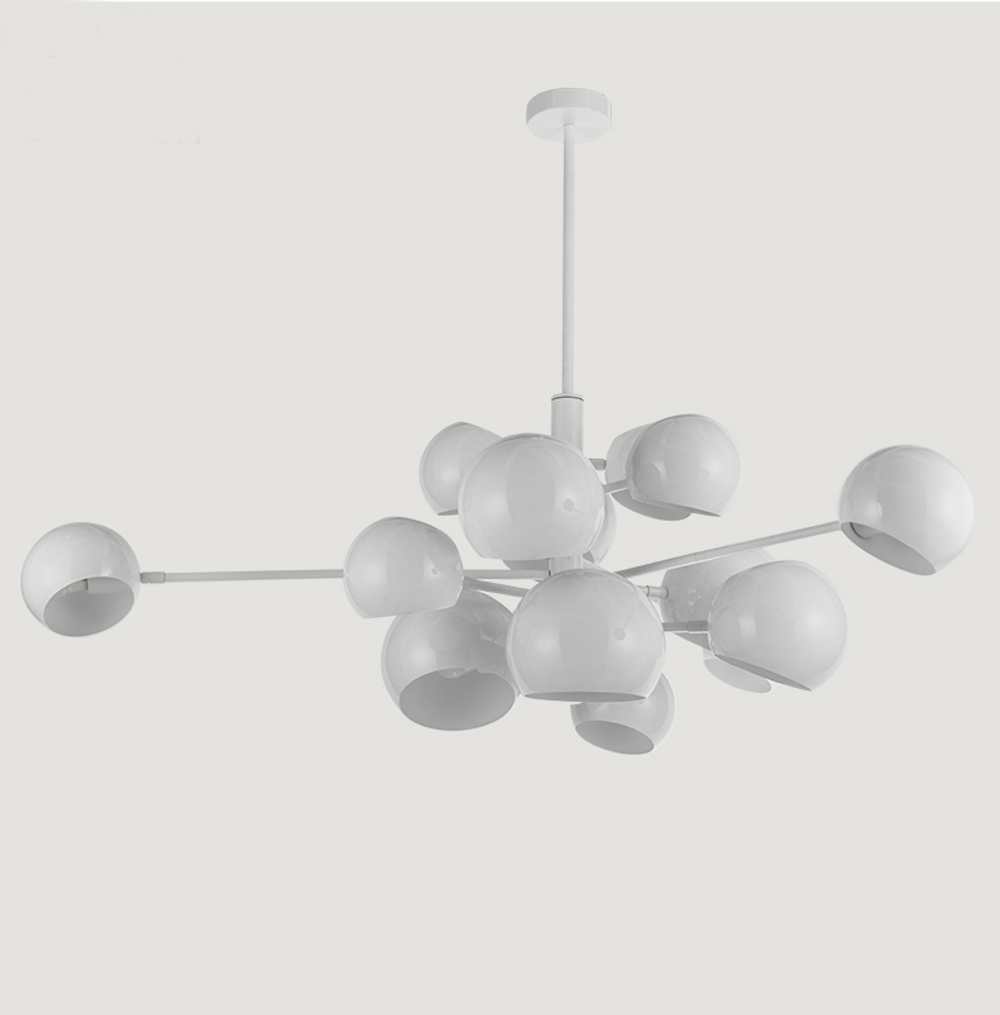 Ceiling design lamp  Kopra Burst No 433 by David Weeks Studio (White)