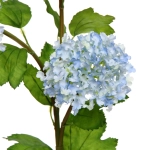 Цветок искусственный «Natur» 65см Гортензия голубая