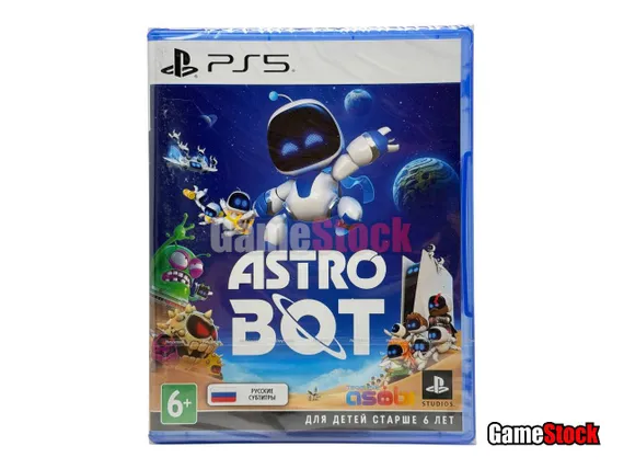 PS5 Astro Bot (Русская обложка) (Новый, Русские субтитры, PPSA-21567)