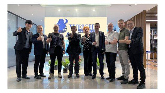 Обмен опытом и перспективы Weishi на Российском рынке оборудования для промышленных прачечных