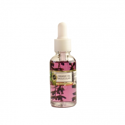 Масло для кутикулы 30мл с натуральной лавандой внутри флакон с пипеткой Pantera