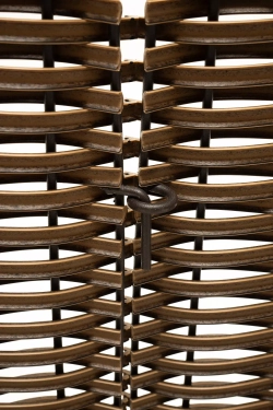 Корзина под елку Премиум Царская Лоза 87 см., разборная, лесной орех, ЕлкиТорг (87-222)