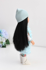 Паола с волосами до колен в наряде, пижама в комплекте (Обувь может отличаться от фото)