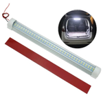 Плафон (Светлый) освещения салона автомобиля, светильник, 30 см, 12 Вт, 108 светодиодов, с выключателем, 12-80V (1 шт)