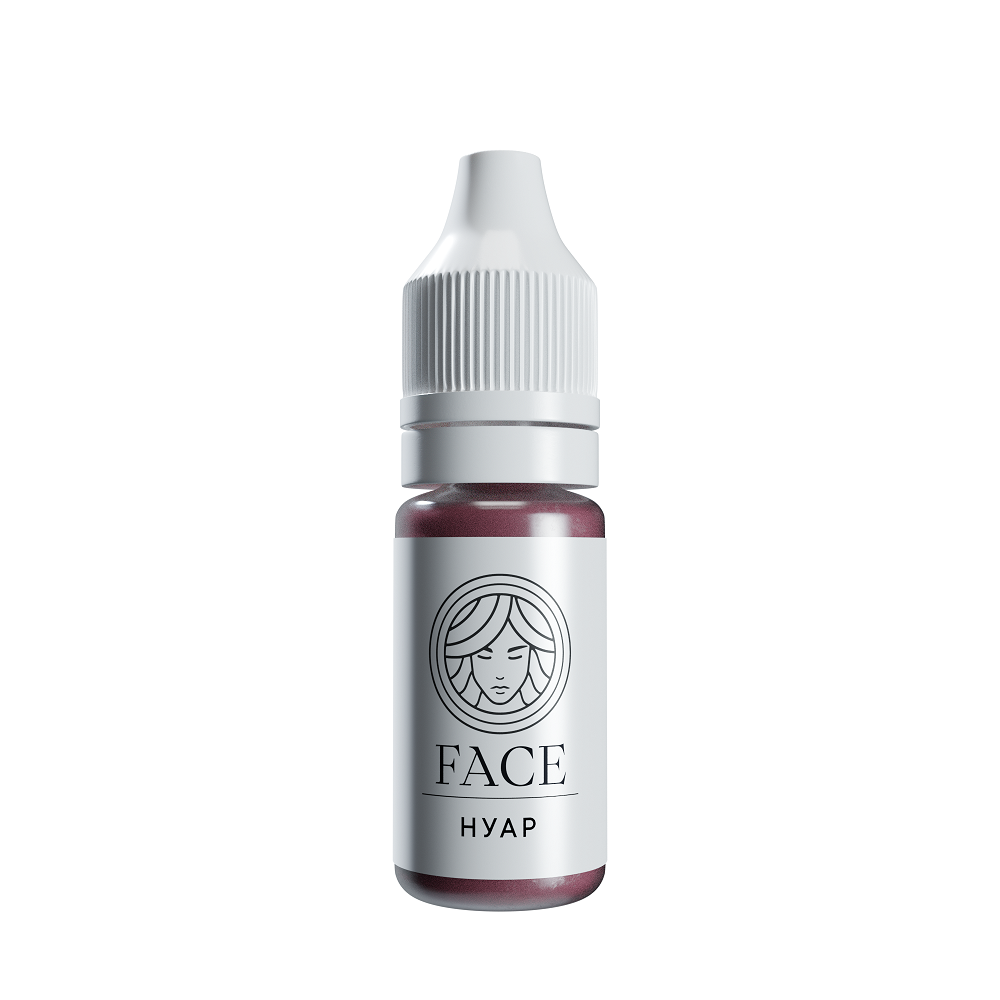 Перманентный пигмент FACE Organic love Нуар, 6 мл