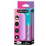 Сиреневая перезаряжаемая вибропуля Stefan - 8 см. (Цвет: сиреневый)