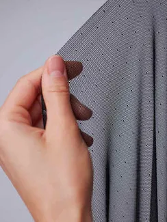 Сетка эластичная, Мушка, черный 170