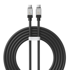 Кабель Baseus Coolplay Series Fast Charging Cable USB Type-C to USB Type-C 100W 2 м черный (CAKW000301)