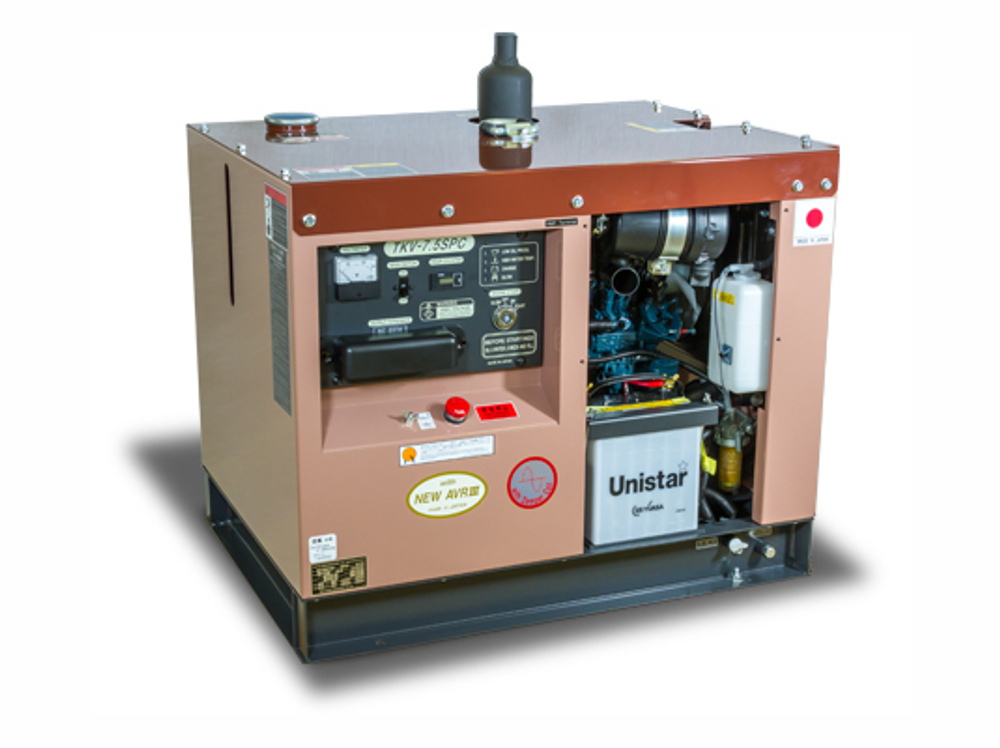 Дизельный генератор TOYO TKV 7,5 SPC