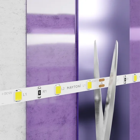 Светодиодная лента 12В 2835 4,8Вт/м 4000K 5м IP20 5мм Led Strip 20008