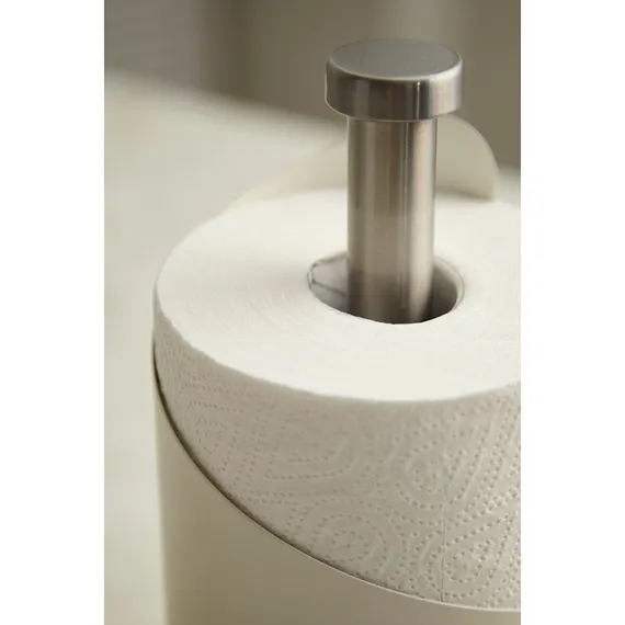 Держатель для бумажных полотенец riks, молочный