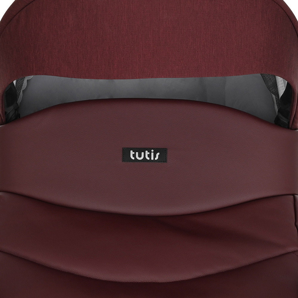 Детская коляска Tutis Novo Reflective 3 в 1 1142220 Burgundy