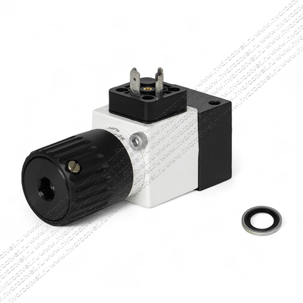 HED8OA-1X/350K14KW - Реле давление поршневое регулировка до 350 бар, монтаж резьбовой, регулирующий элемент рукоятка со шкалой