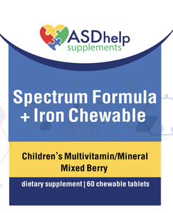 SPECTRUM FORMULA + Iron Chewable 60