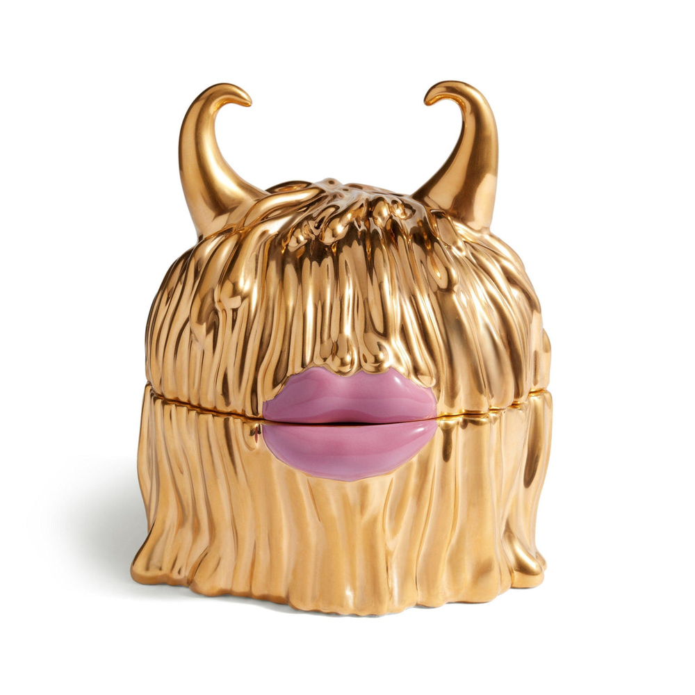 Шкатулка с блюдцами Haas Lynda Gold Pink