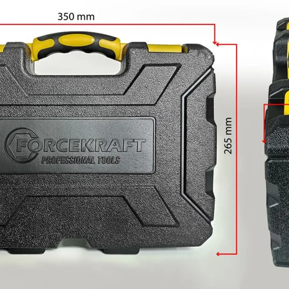 Набор инструментов 60пр. 1/4''(6гр.)(4-13мм) FORCEKRAFT FK-2601