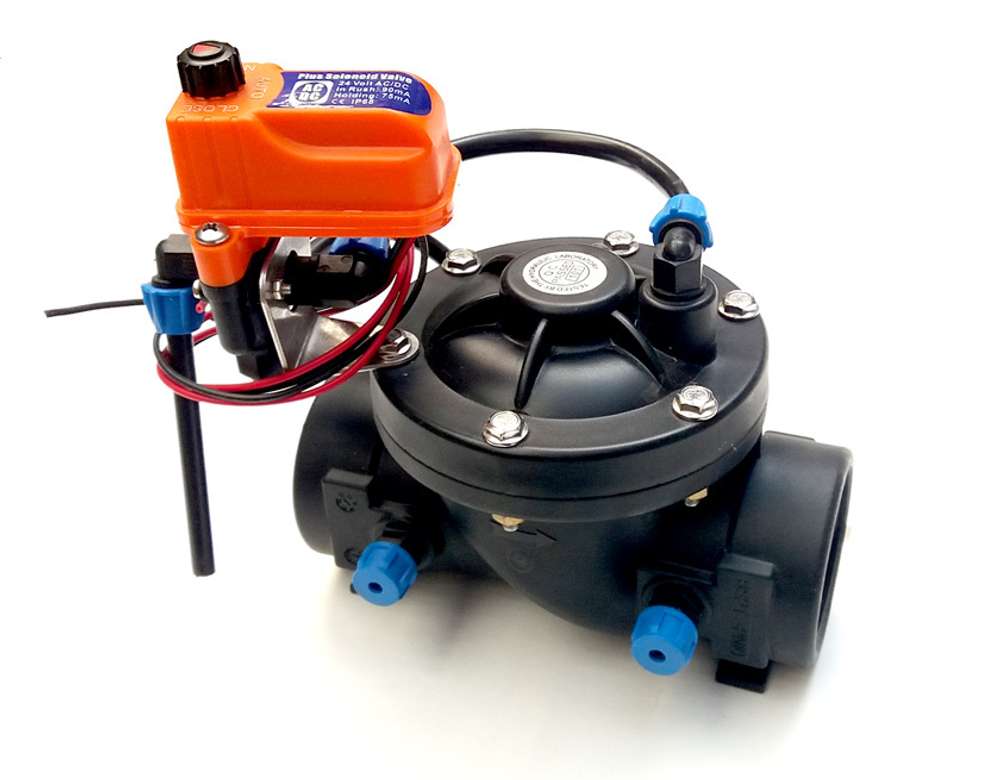 Клапан электромагнитный 24V AC/DC 2" ВР