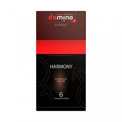 Презервативы DOMINO CLASSIC Harmony, 6 шт