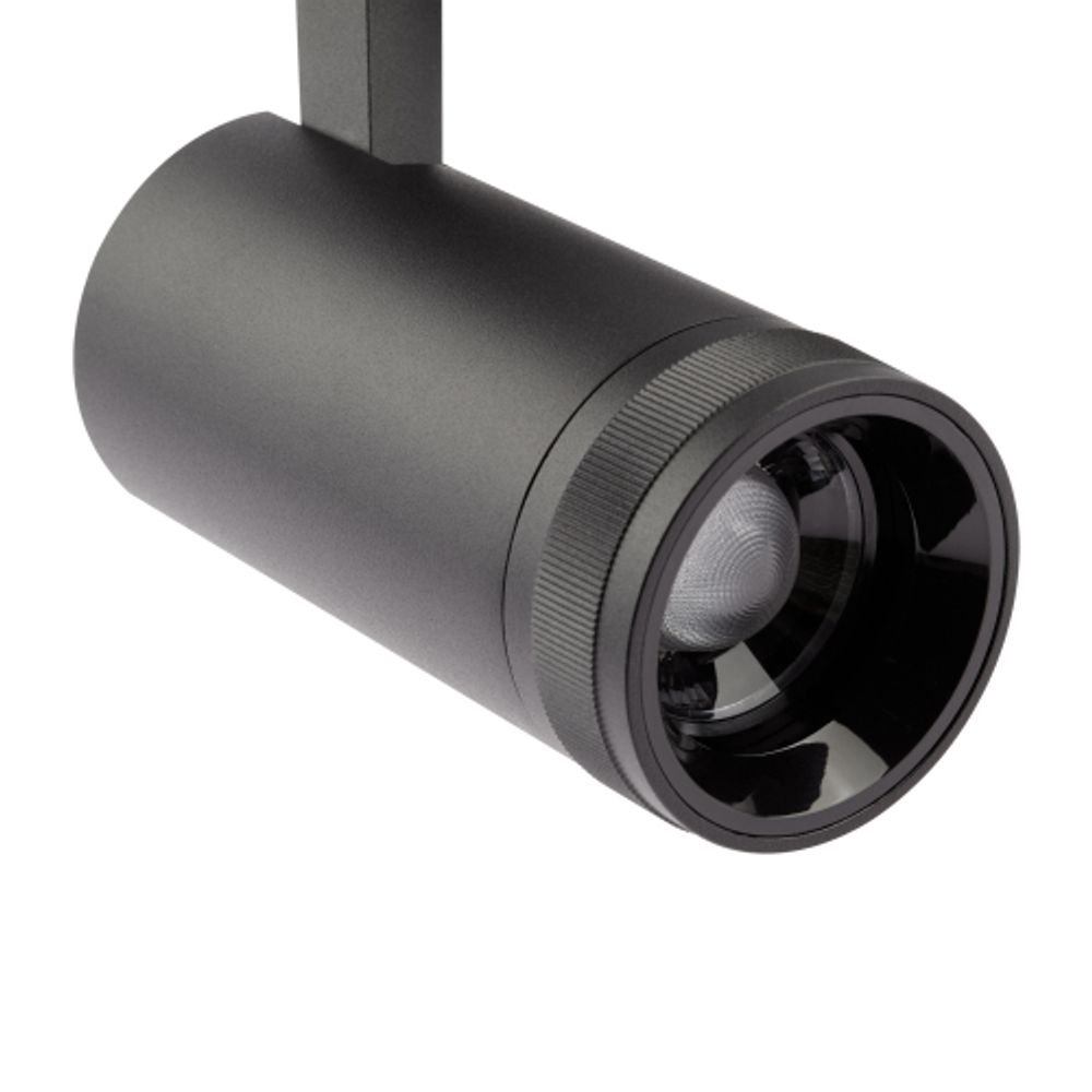 Трековый светильник трехфазный ЭРА STR-30-99-40K-B30 светодиодный 30Вт регулируемый луч 4000K черный